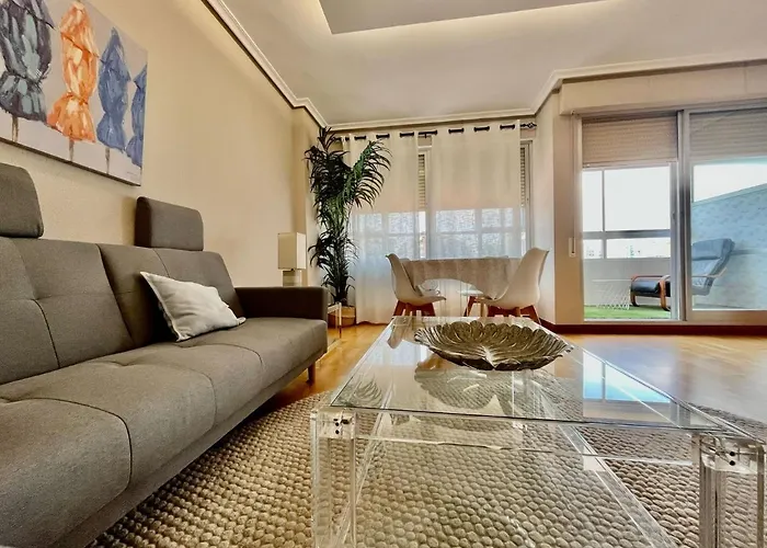 Atuaire Agradable En El Centro De Parking Incluido *